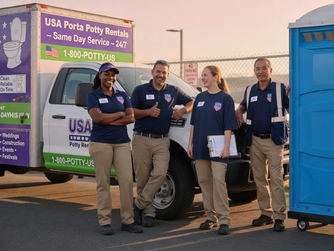 Porta Potty Rental company in Baskin, LA